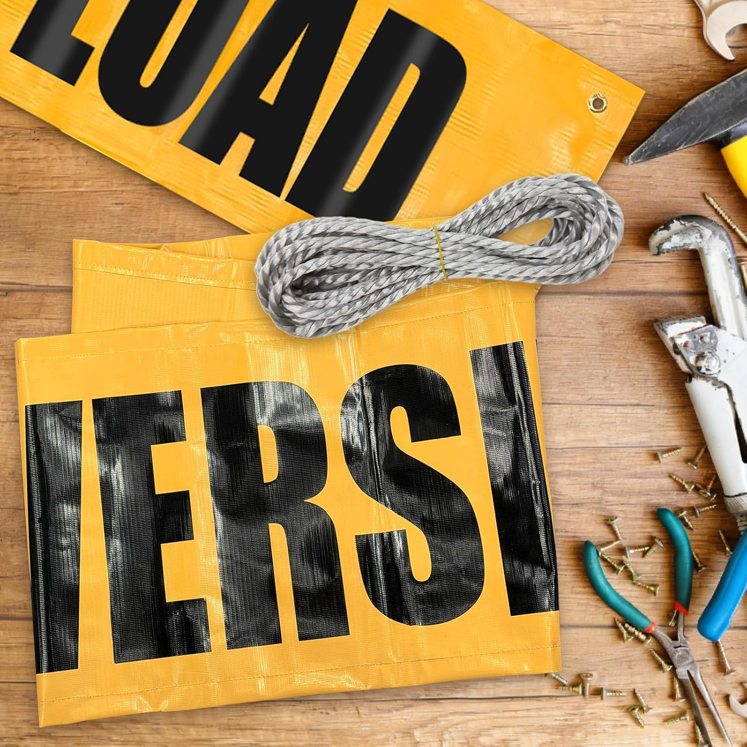 2 Pack 12 X 60 Inch Oversize Load Signs for Trucks Escort Vehicles Accessories W