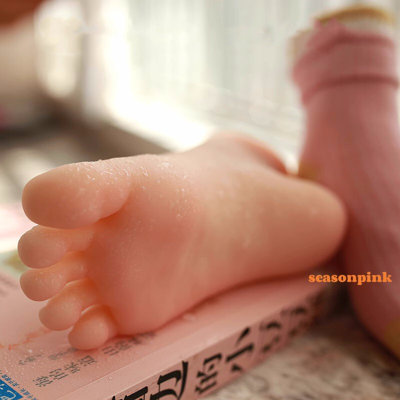 Simulation Mannequin Foot Mold Female Silica Gel Display Model Prop EU28 Girl