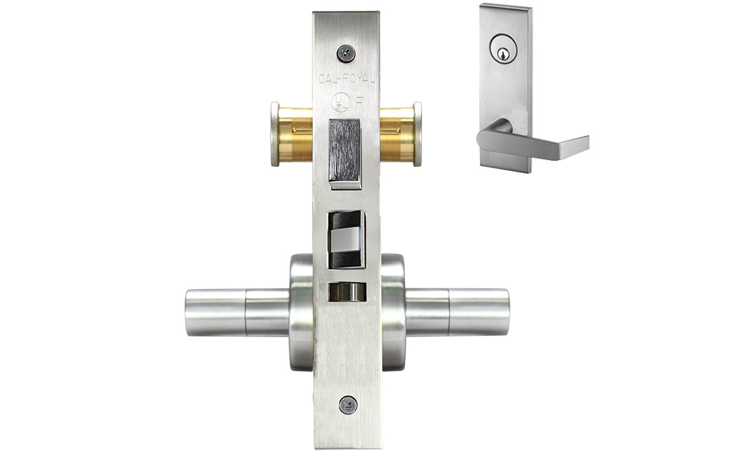 SC8458 Grade 1, Classroom Security w/ Deadbolt and Auxiliary Latch Mortise Locks