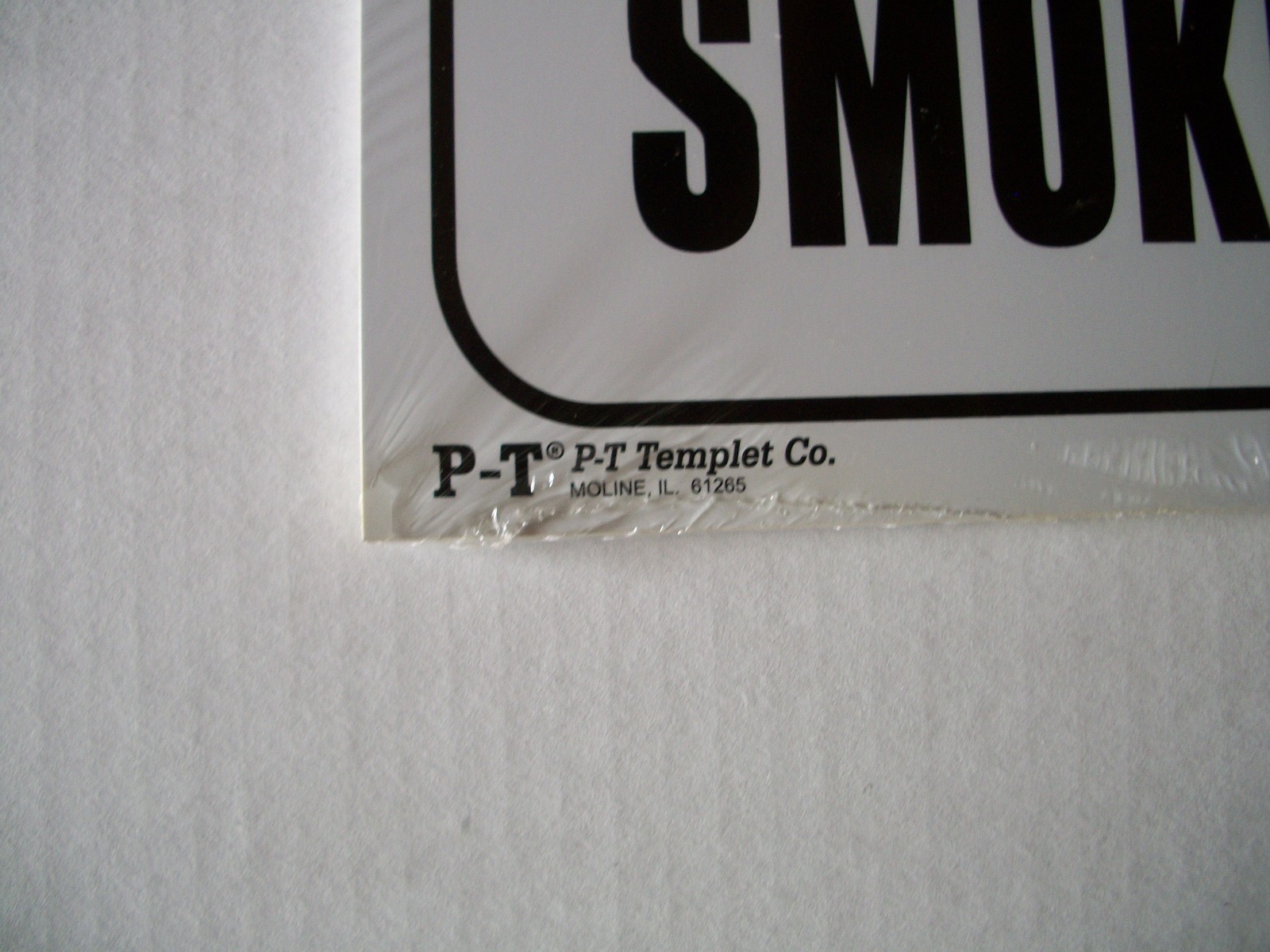12 Pack Red & White 8×12 Inch Flexible Plastic « NO SMOKING » Sign&rsquo;s
