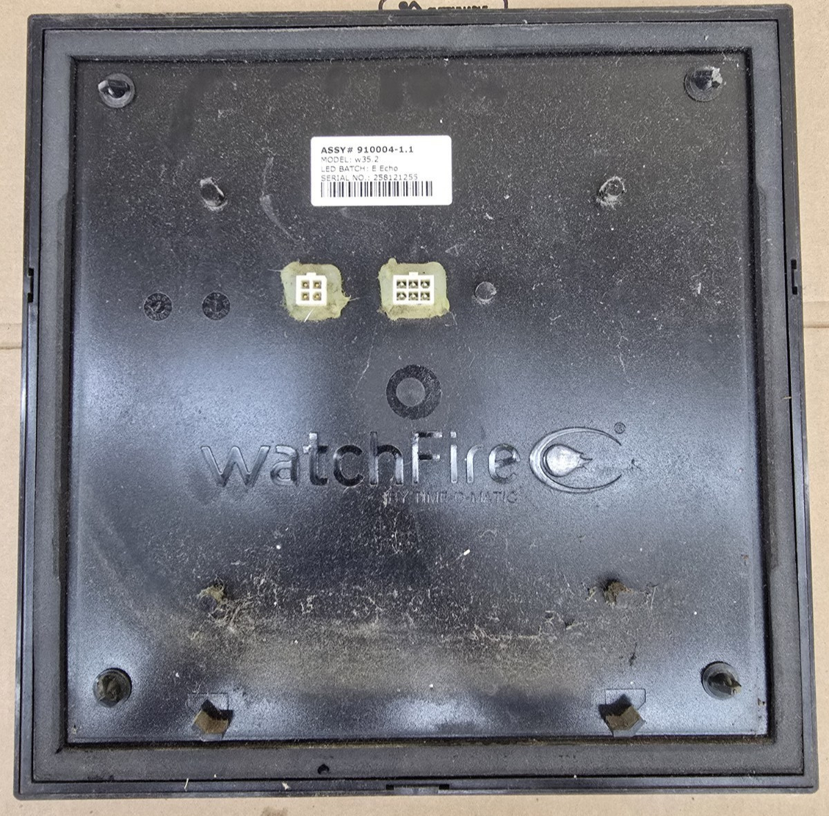 Full Color WatchFire Digital Sign Module w35.2-F8 Part # 910004 , 11&Prime; x 11&Prime; 45mm