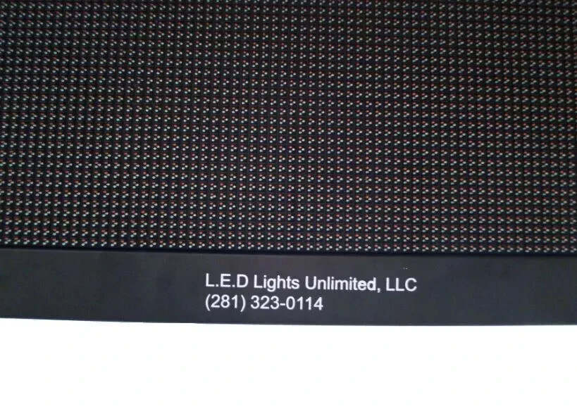 P6 5×10 FT Double-Sided LED Billboard Outdoor Full-Color Programmable Display HD