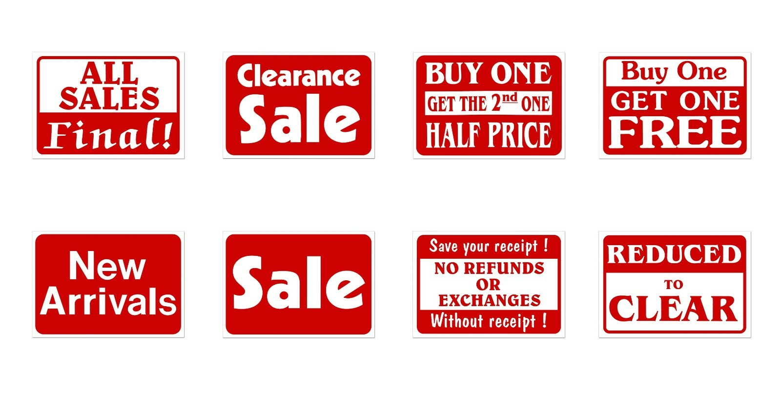 Sale 25% Off Sign Business Retail Store Shopping Message Sign Durable Plastic