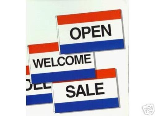 Brand Message Polyester Flag Banner Sign (Pack of 100)
