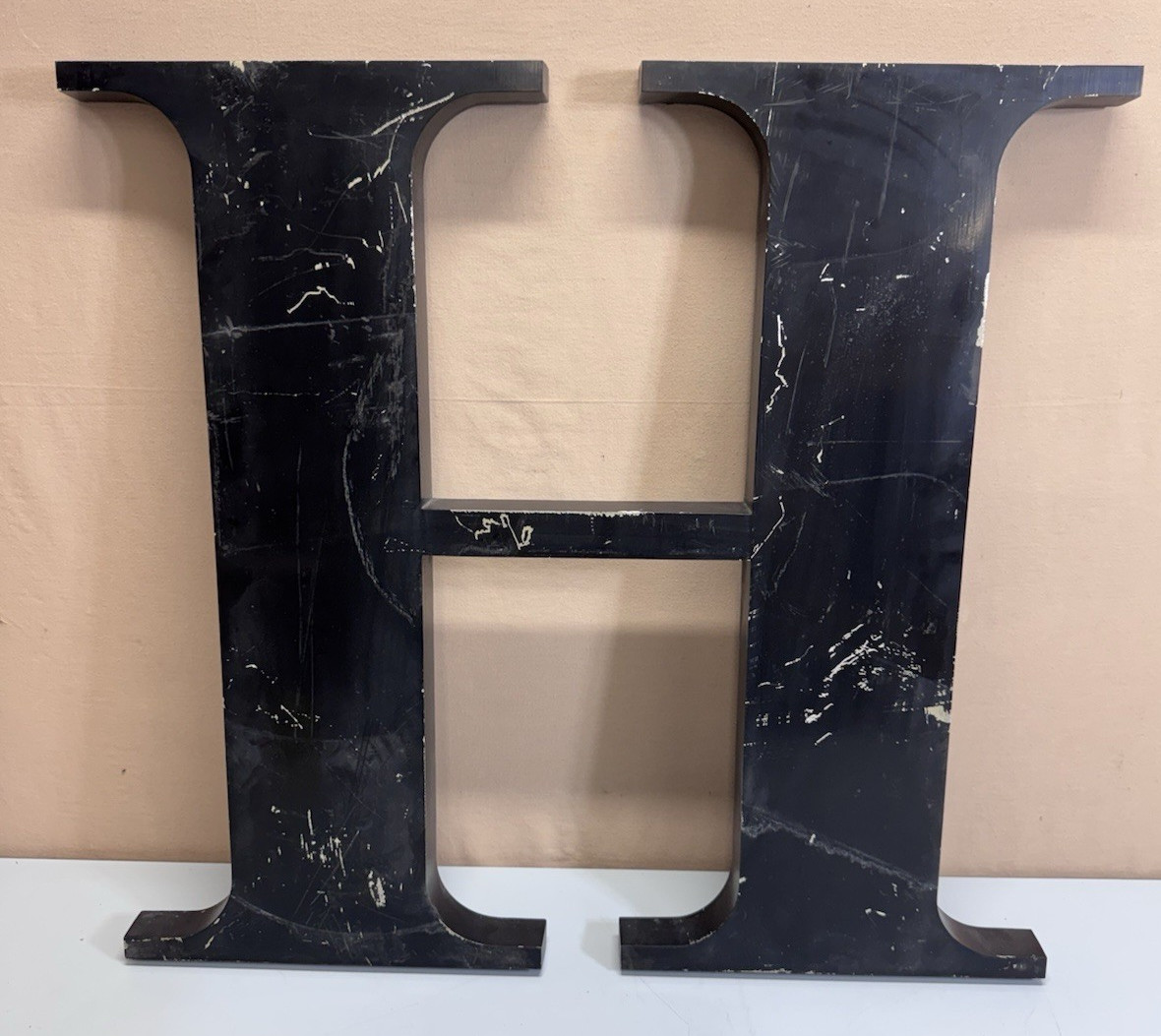 Gemini Inc 24” Cast Aluminum Architectural Letter Sign Black Commercial Letters