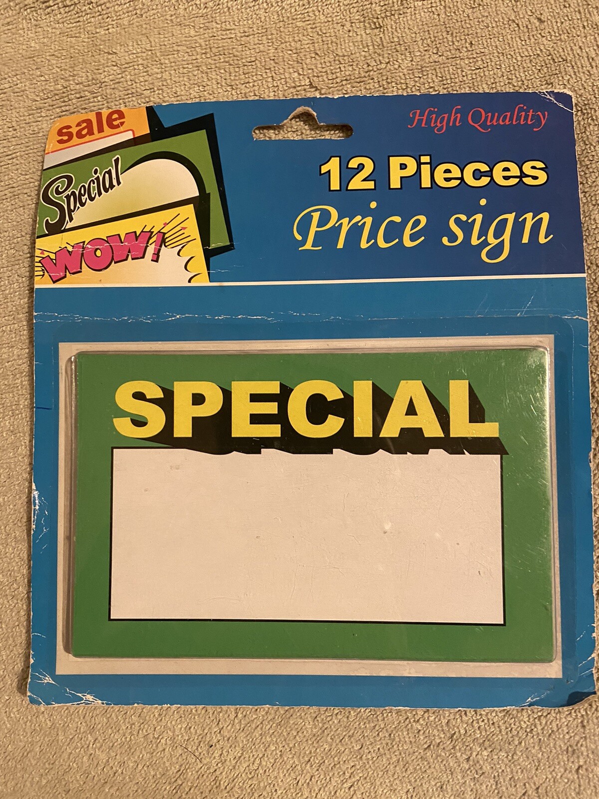 Price Signs Sale Signs 12 Pieces New In Original Box Ships USPS