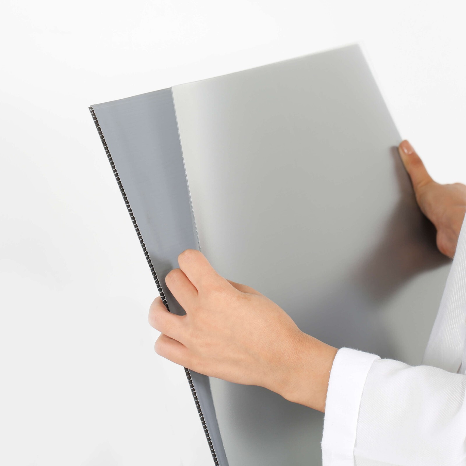 Sandwich Board 24×36 Inches Slide-in A Frame Double Sided Aluminum Silver