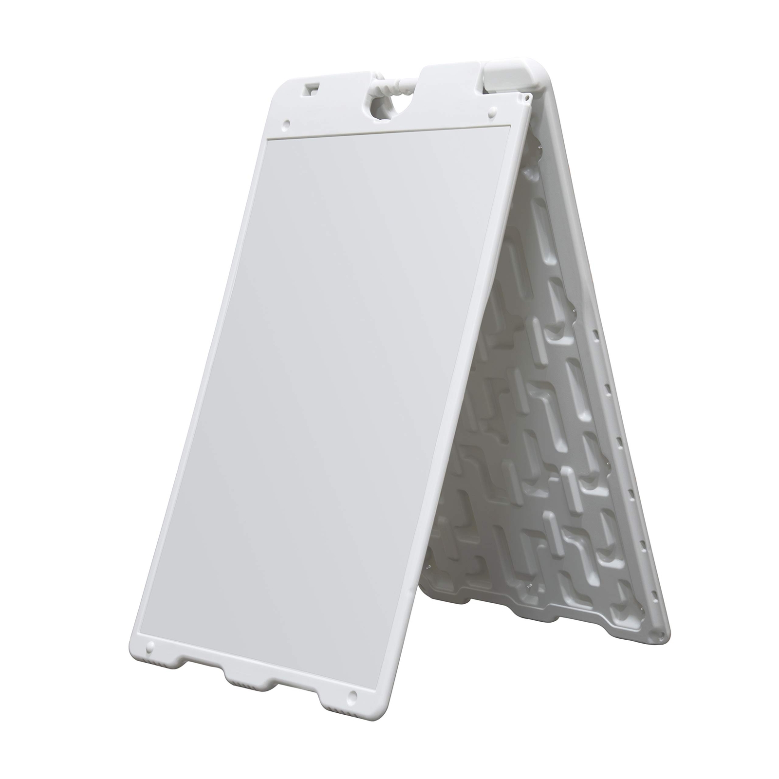 Jumbl A Frame Sign, 24&Prime;x36” Display Surface, Outdoor Sandwich Board, White