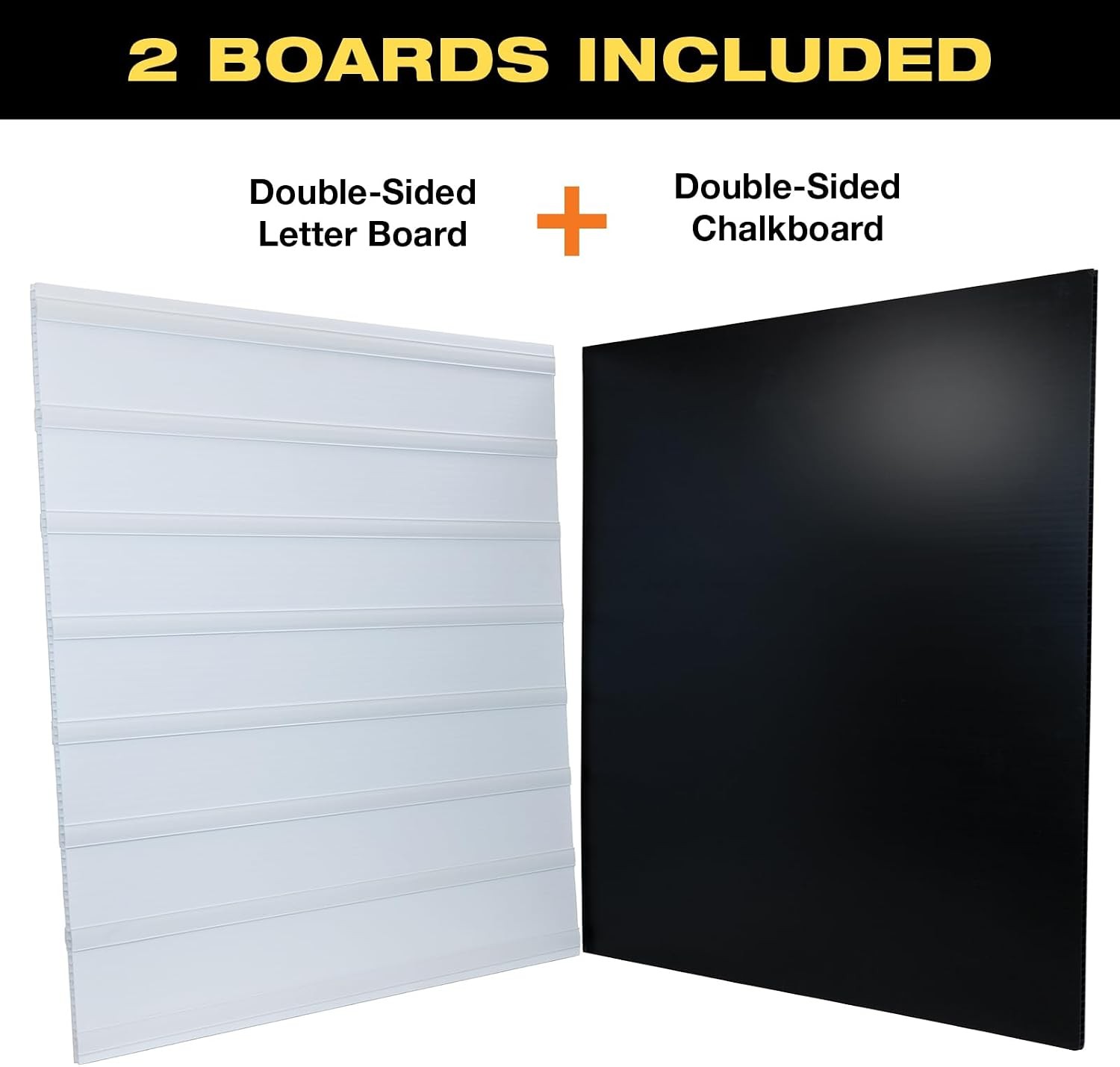 Swinging Changable Message Sidewalk Sign: 37&Prime; x 36&Prime; Sign with 792 Pre-Cut