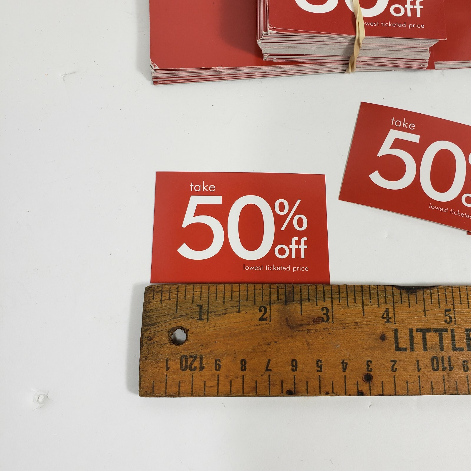 Retail Business Store Craft Fair Big Mixed Lot In Case 40% – 50% – 60% Off Sign