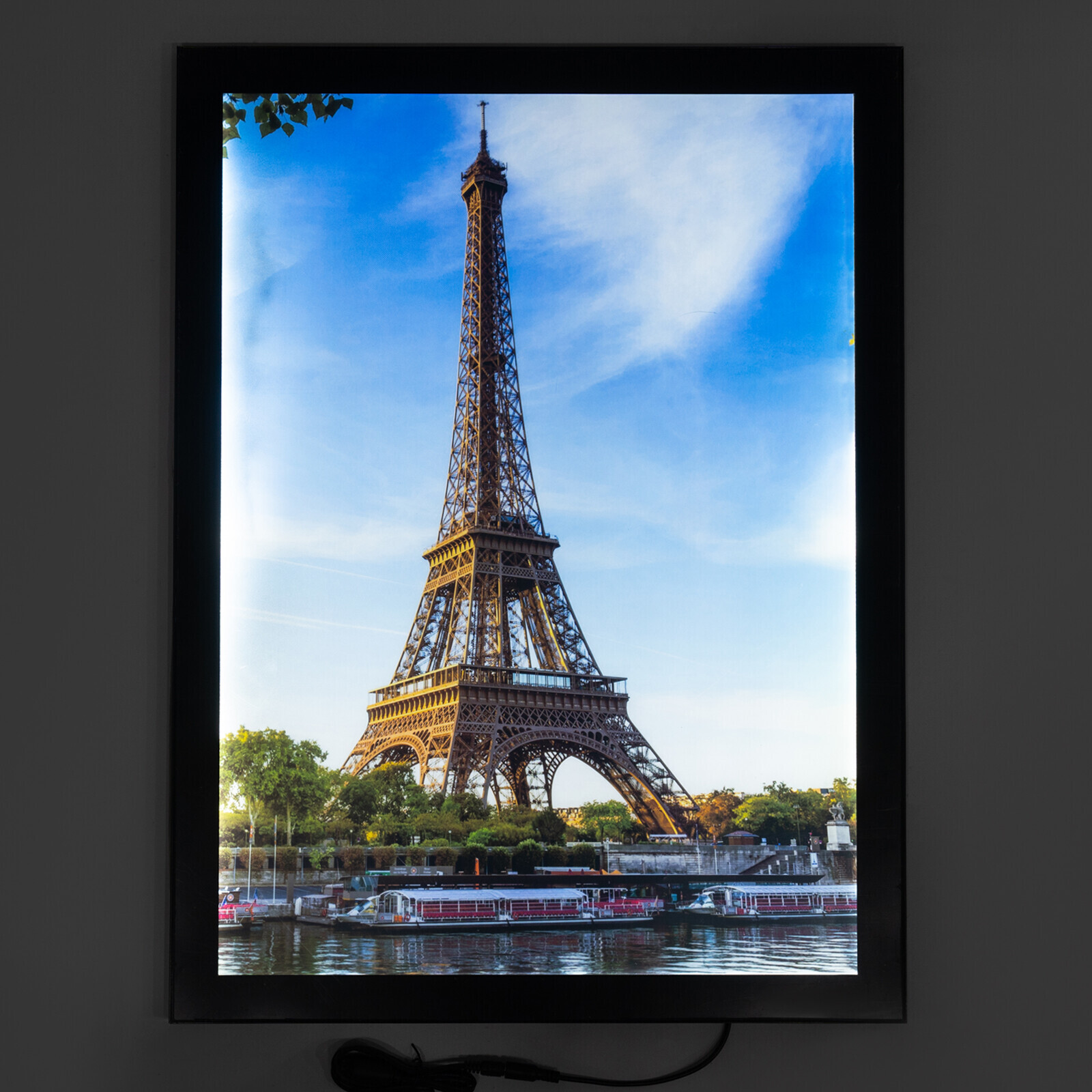 Movie Poster Frame LED Light Box Art Picture Advertising Display Sign Frame 12W