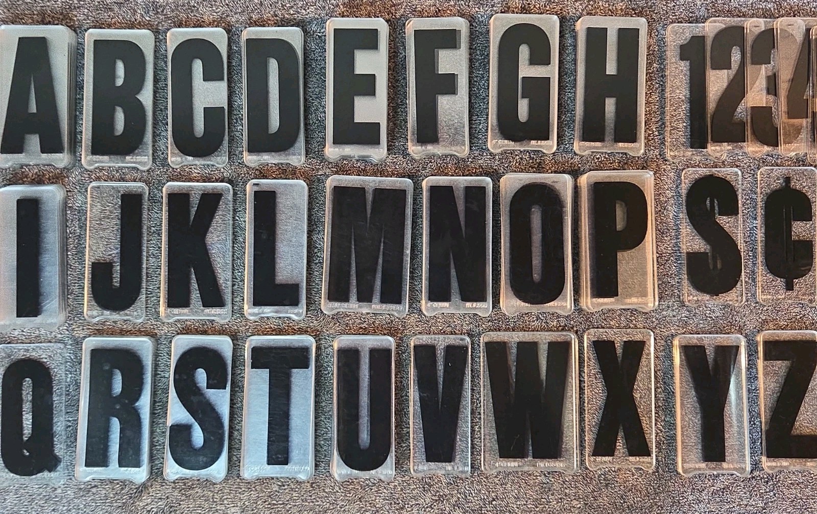 Lot Of Gemini 5” Plastic Changeable Marquee Sign Letters & Numbers 195 ct.