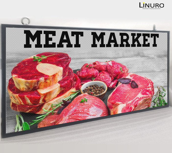 LED Digital Sign 55×24 Inch(Indoor)/ Advertisement Screen