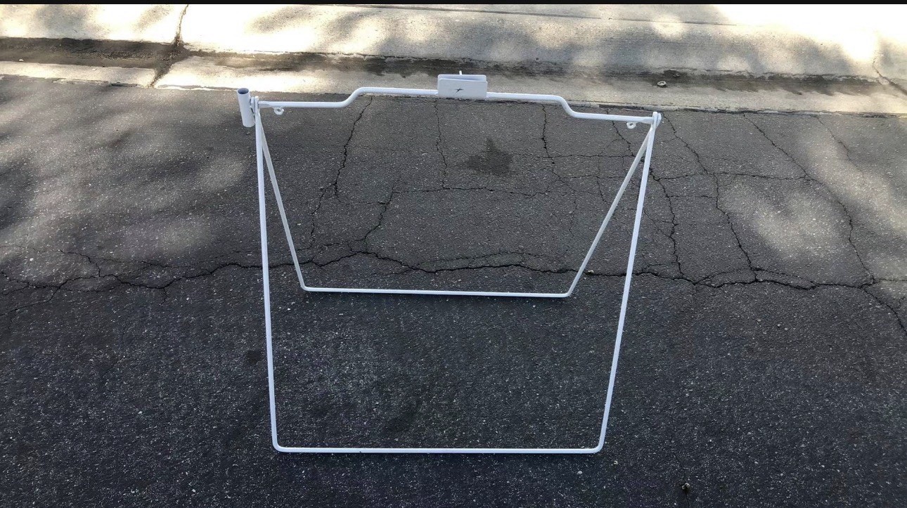 Set of 2 BLACK A-Frame Sign Holders For Open House