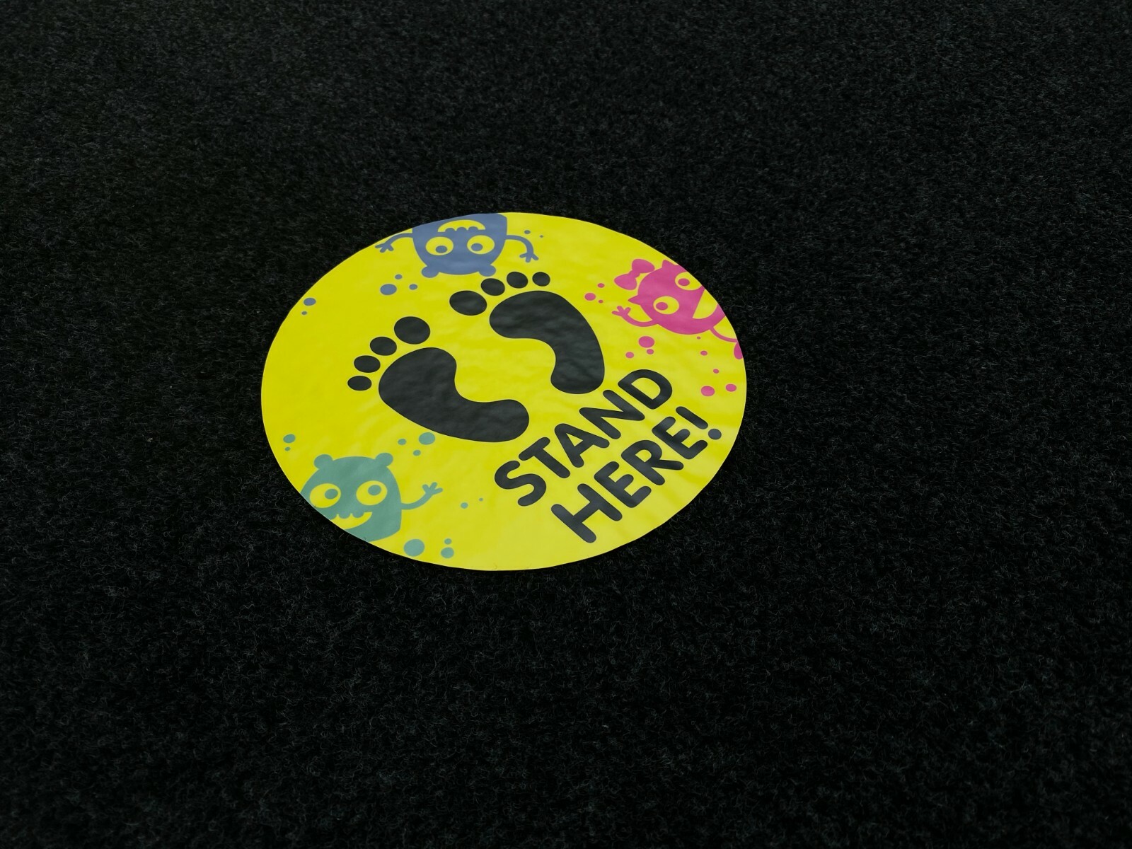 Social Distancing Floor Decal Carpet 10 Pack Kids School Classroom Vinyl