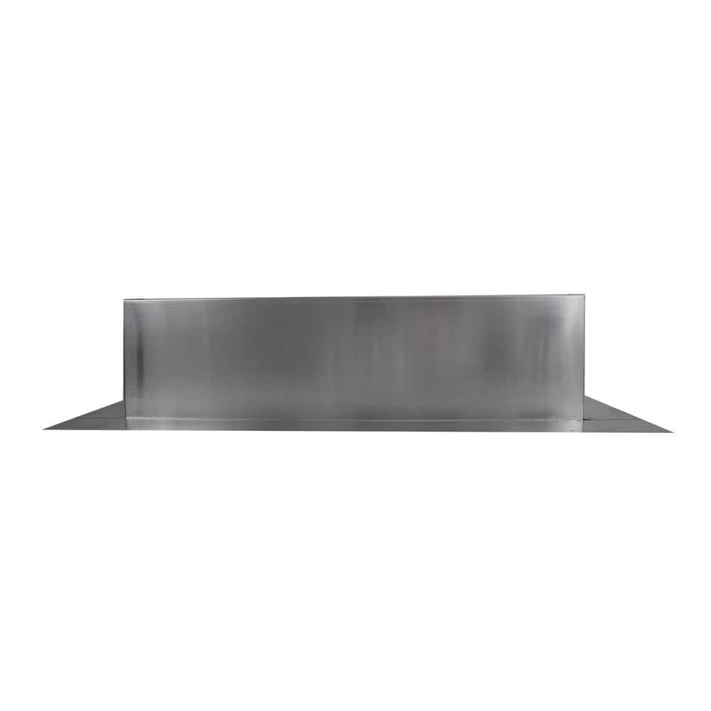 Box is 21 in. Wide x 21 in. Long x 6 in. High Aluminum Roof Curb