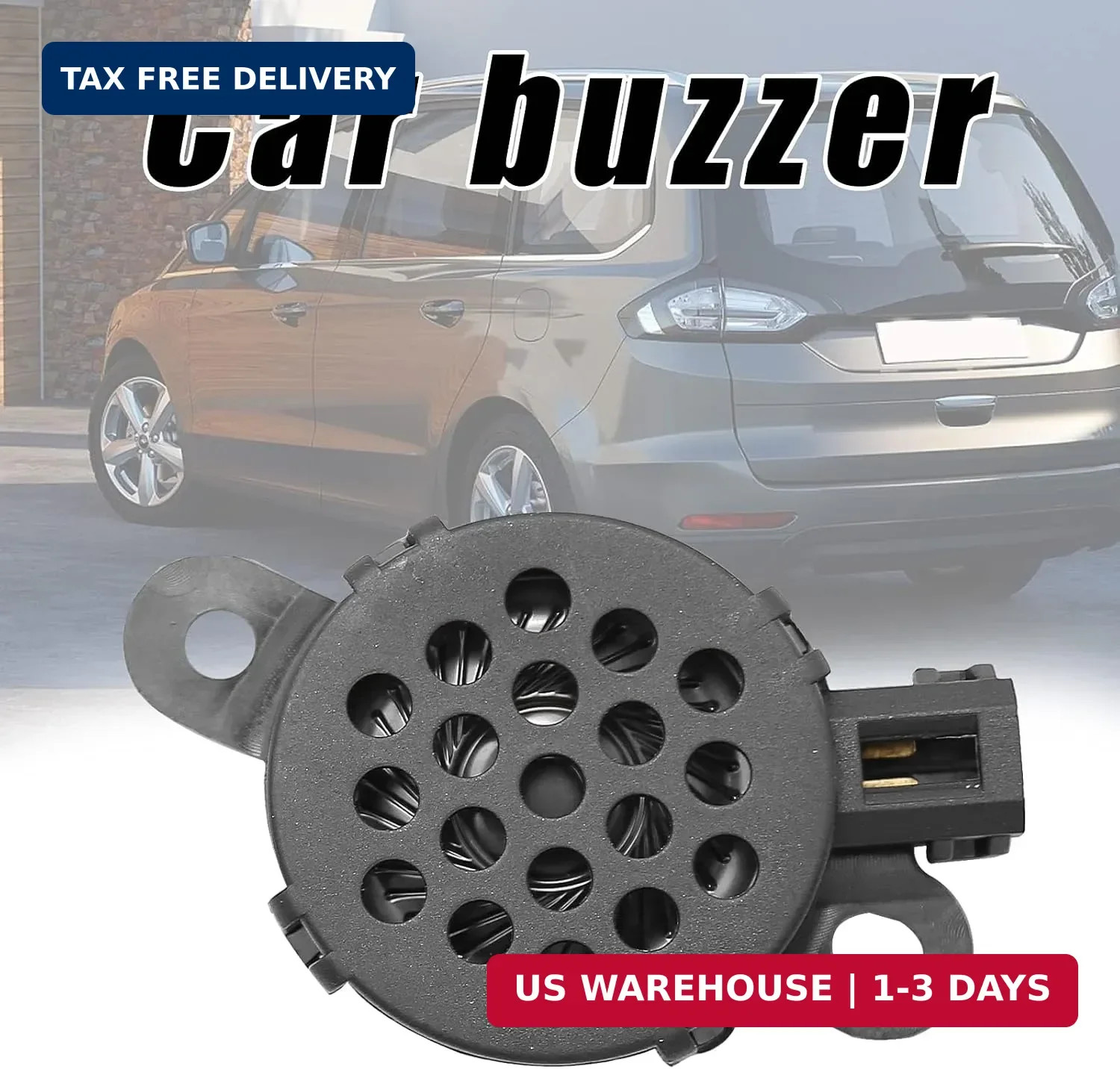 4L1Z-15K864-A Parking Aid System Speaker Buzzer Replacement for Ford F250 350 45