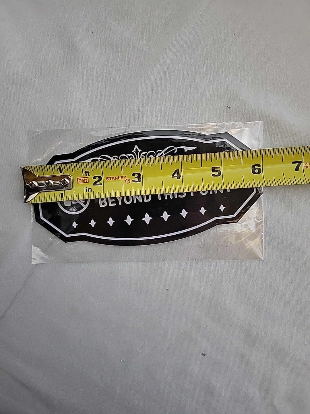 Victorian No Food Or Drink Beyond This Point Sign – Black/White – Small – NEW