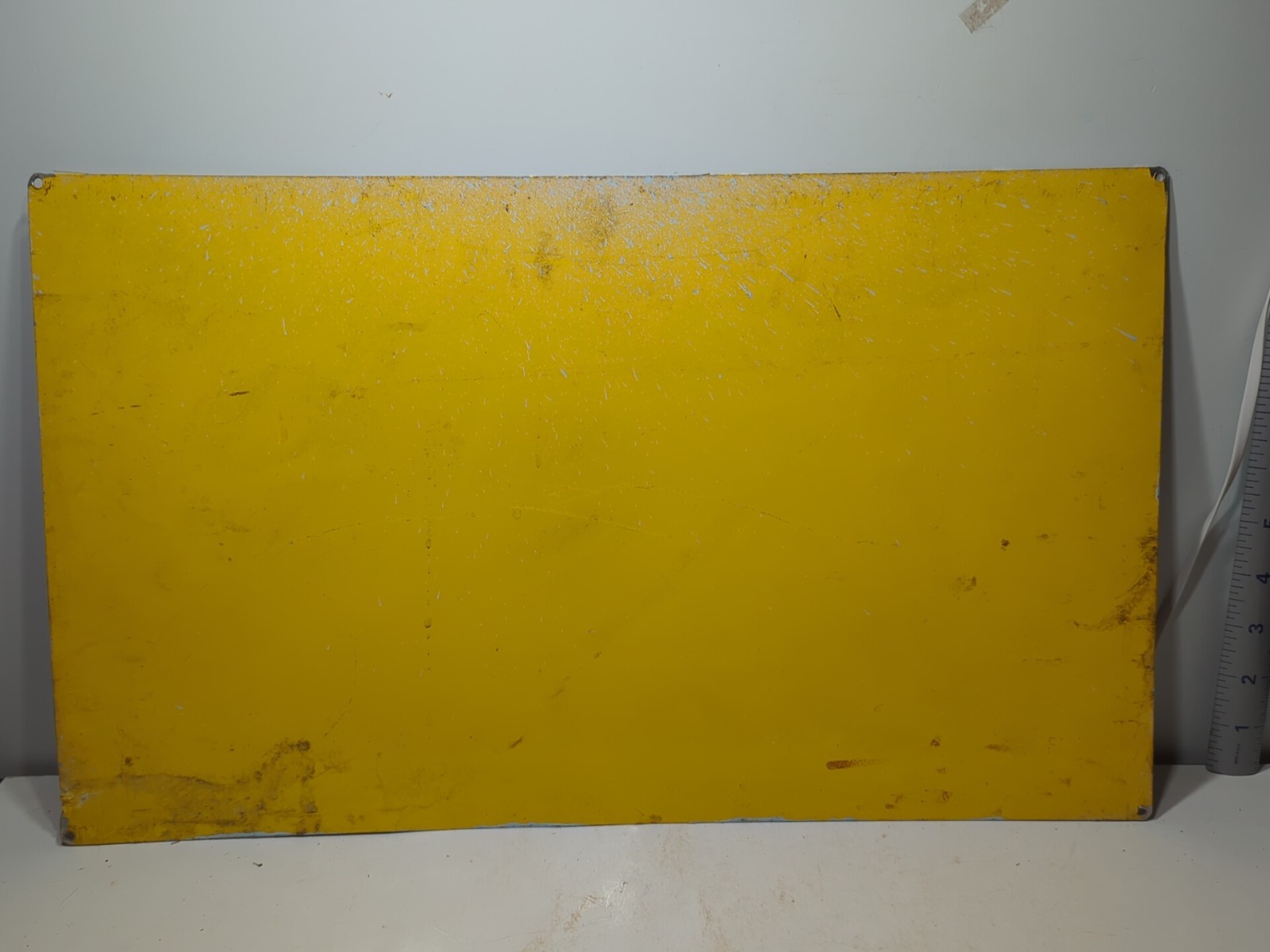 ✨11⅜in x 19in✨Mancave Metal Sign « Caution: Eye Protection Required In This Area »