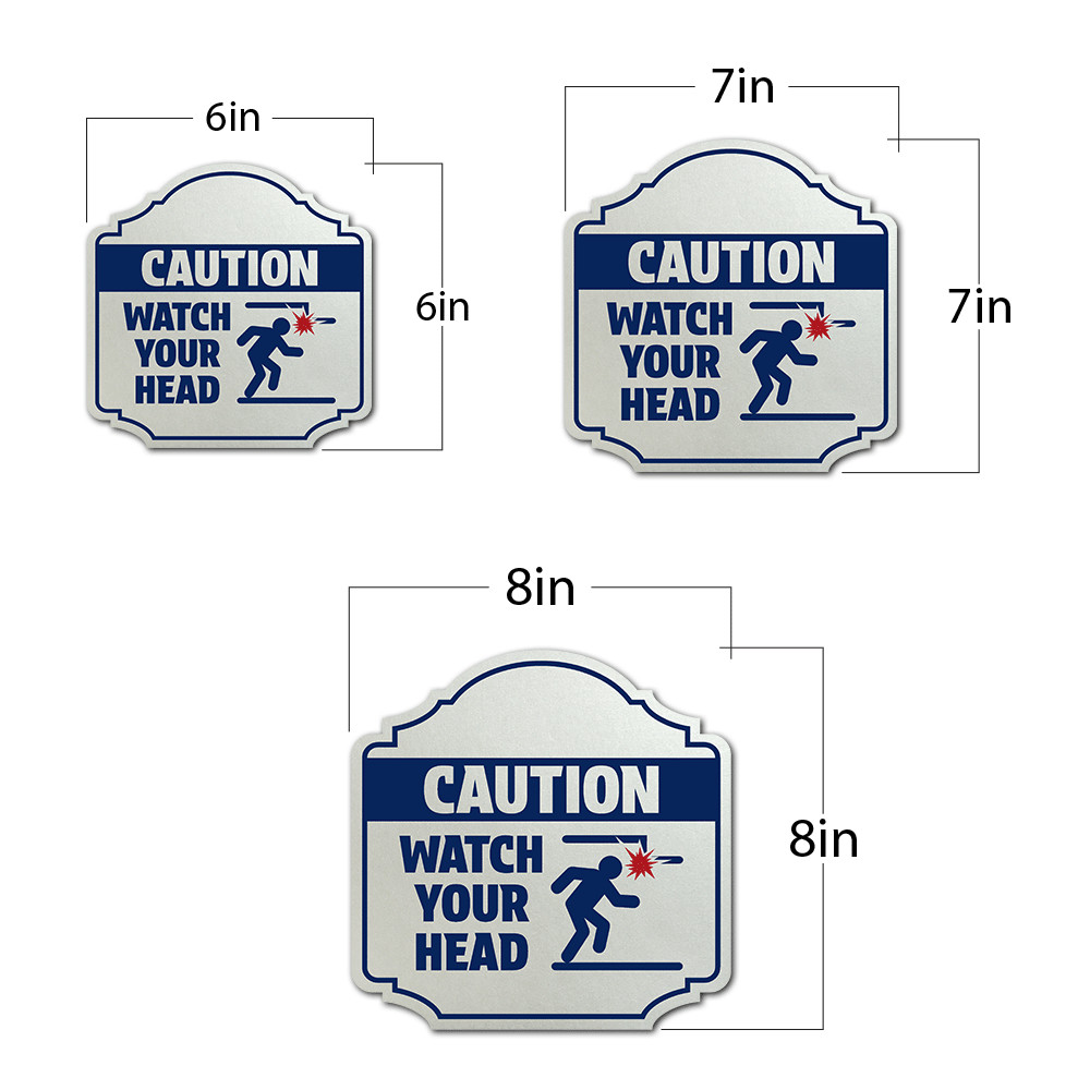 Heritage Plus Caution Watch Your Head Wall or Door Sign | Workplace Health