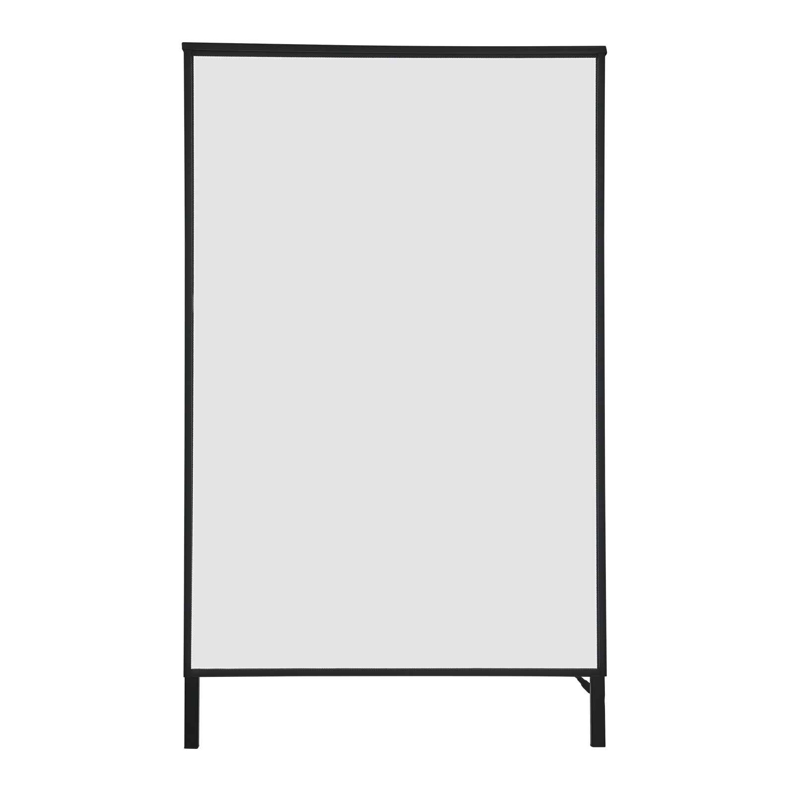 Floor Standing LED Movie Poster Frame Lightbox 24V 36W 23.6 × 35.4 In Black