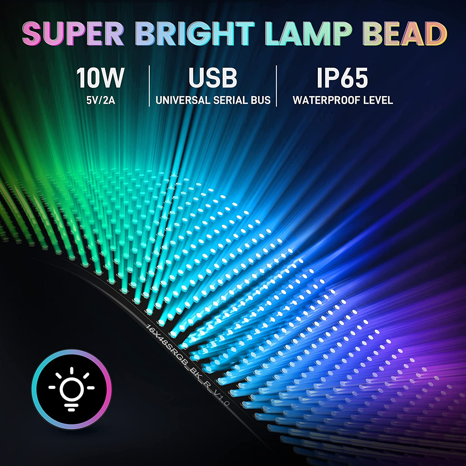 Letreros LED publicitarios brillantes y enormes con desplazamiento, USB flexible