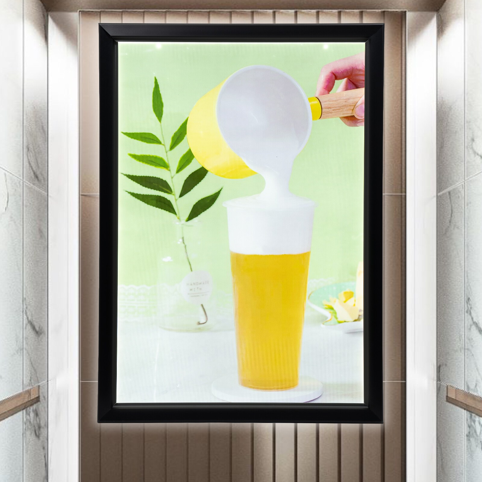 27×40 » LED Poster Movie Frame Backlit Light Box Advertising Sign Display 40*27&Prime;