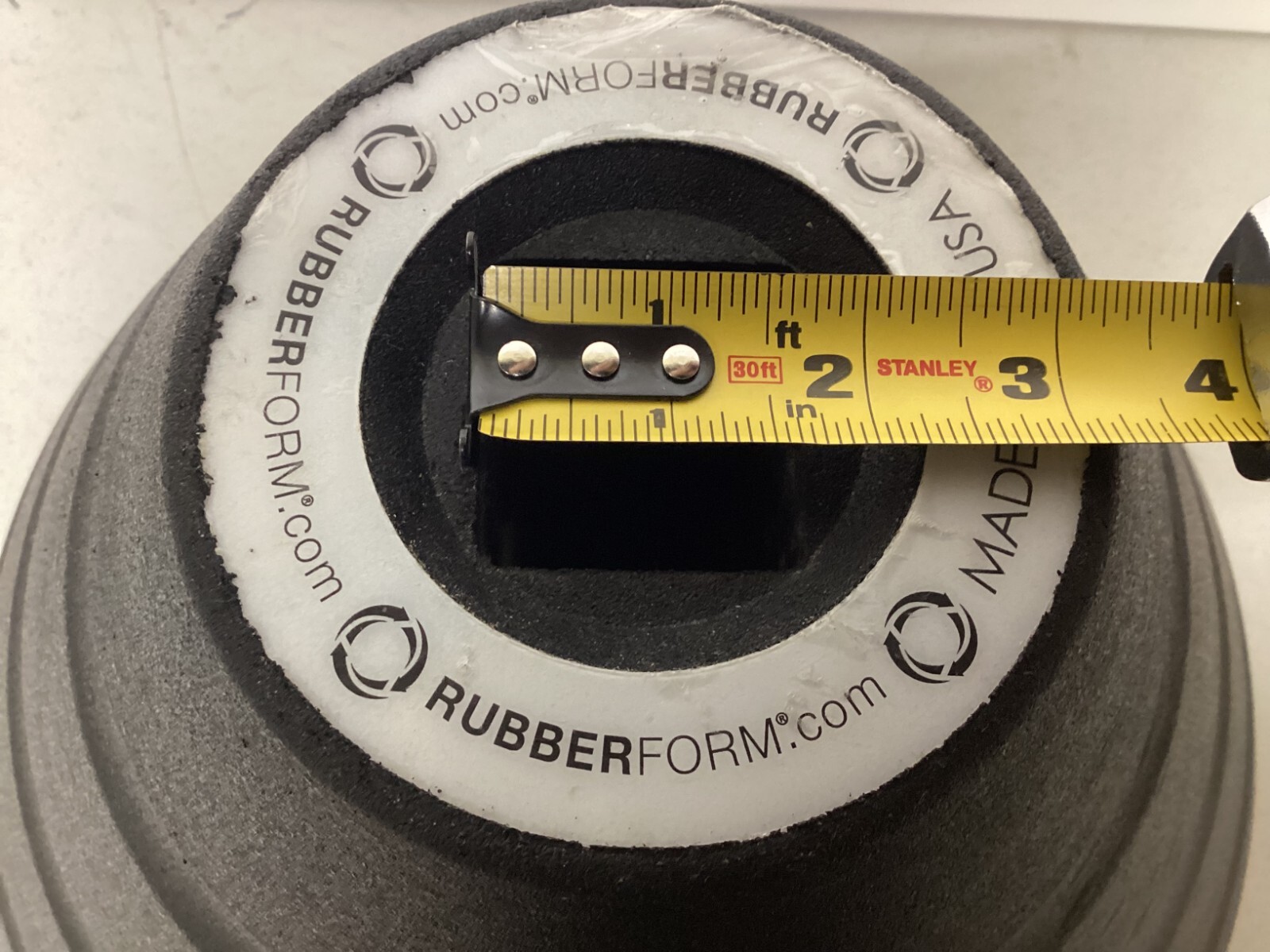 Rubberform Portable Sign Base for 1.5&Prime; square Sign Posts