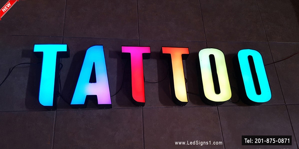 New Magic Color Changing RGB Channel Letter, 20 Inches ( Read Description )