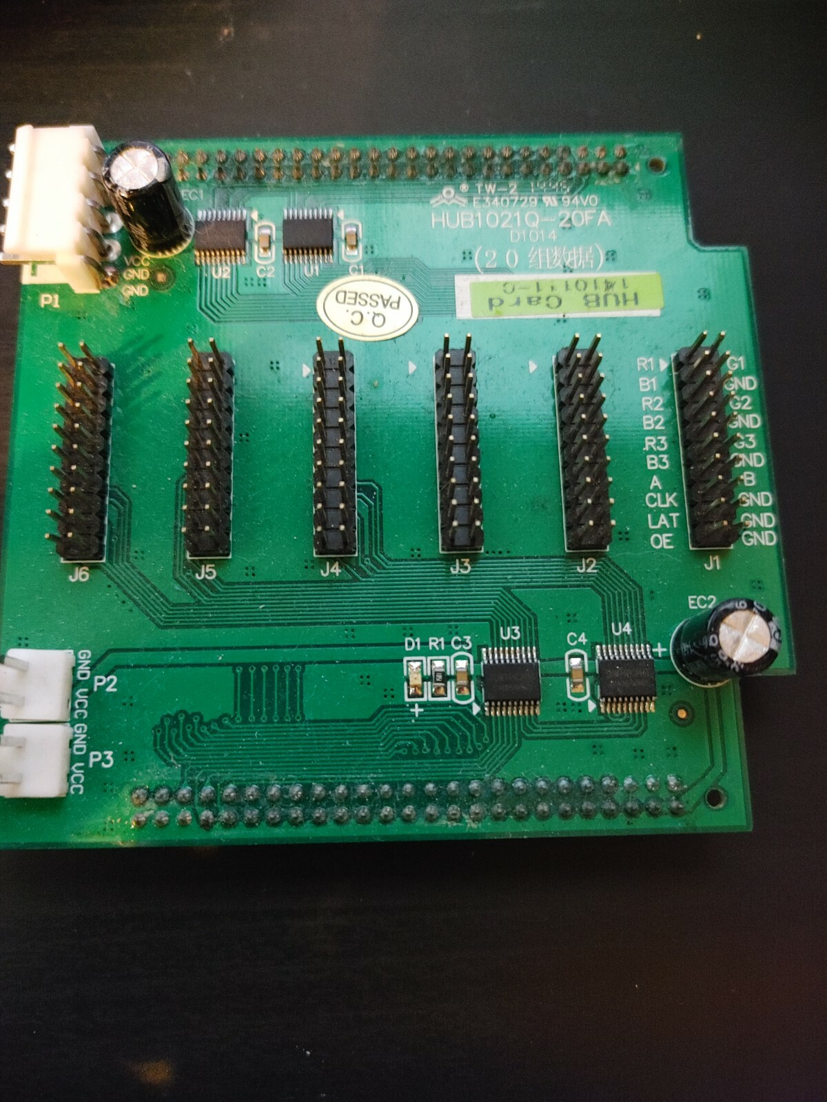 Linsn Dbstar xixun hub 1021Q 20FA card for LED signs Lightking LED China