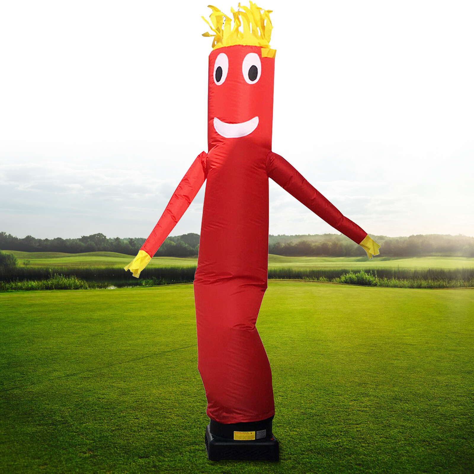 10ft Inflatable Tube Man Wind Sky Wavy Dancer Advertising Air Puppet No Blower