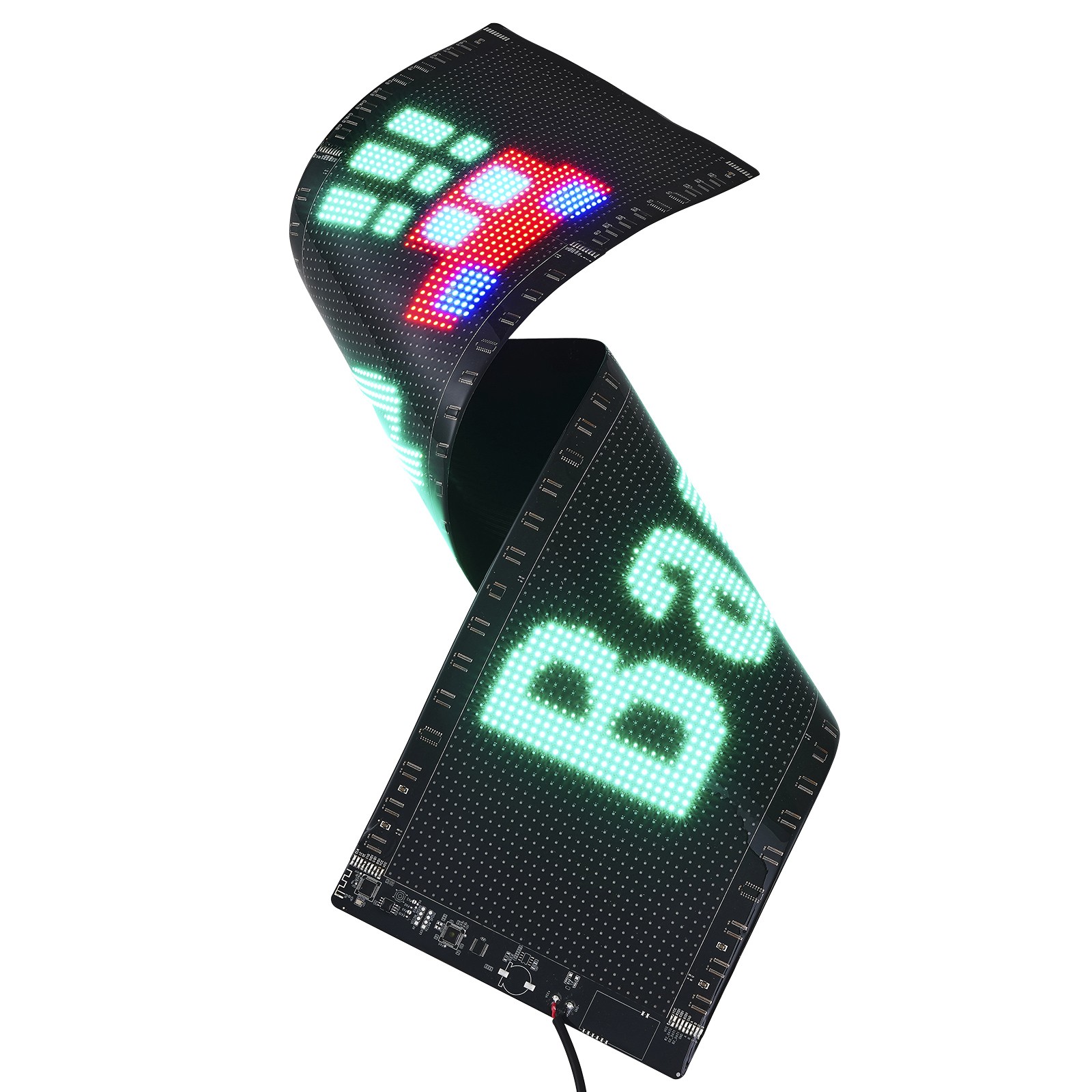 Uimoso 32.9&Prime;x8&Prime; Programmable LED Sign Scrolling Display Board P5 Full Color