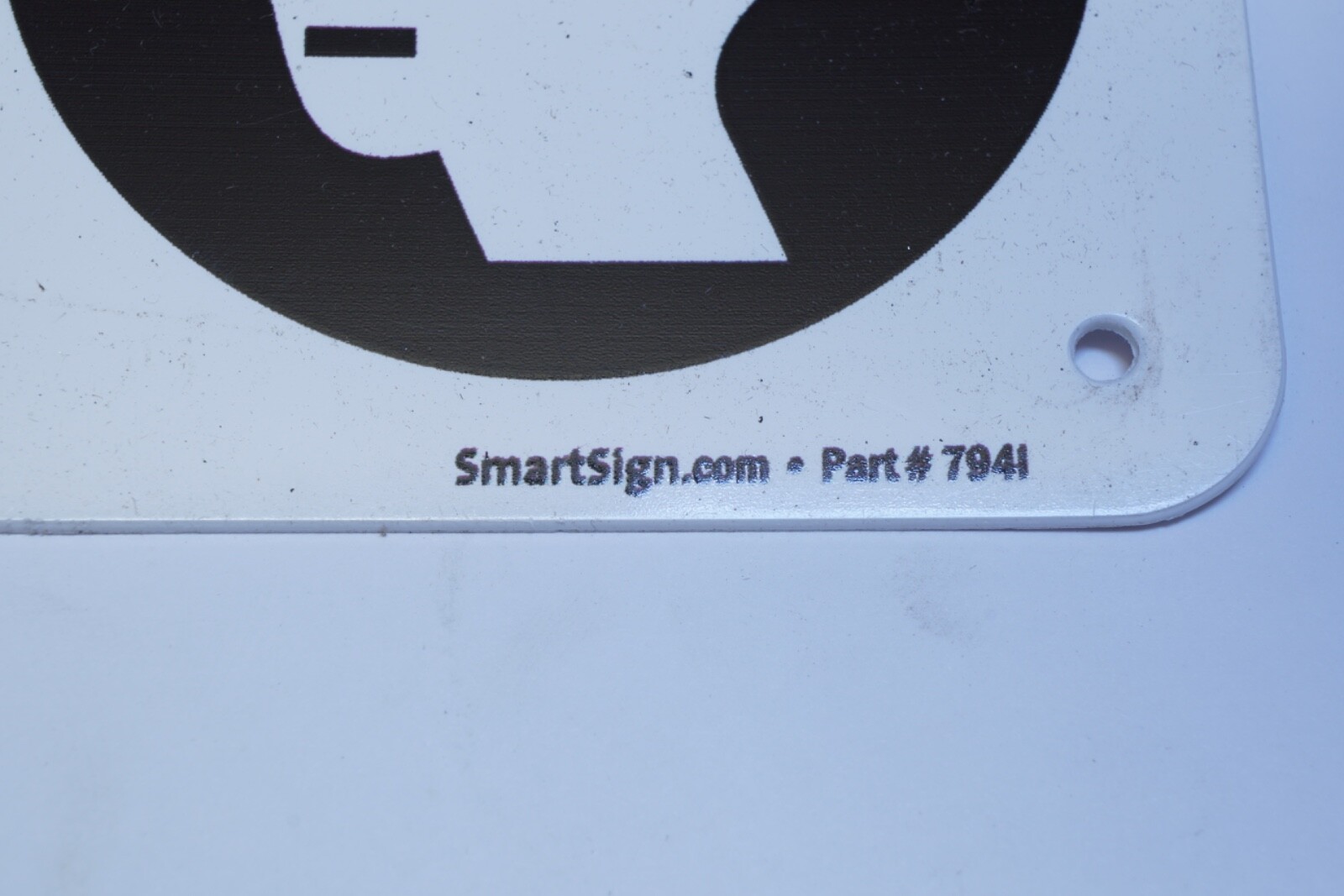 New Lot of 11 SmartSign 7941 Notice Hard Hat Area 10&Prime; x 7&Prime; Ships FREE