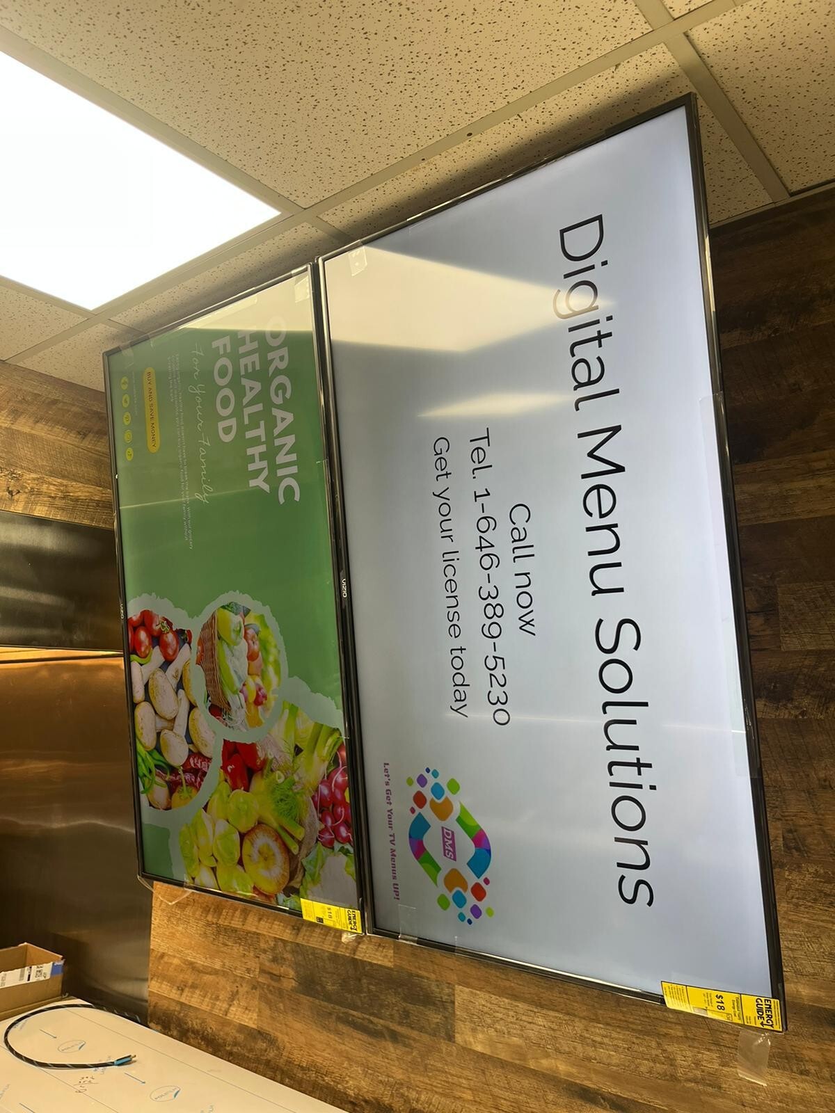 Digital Menu Boards + DropBox Compartible | Upload your MP4 Animations – Canvas
