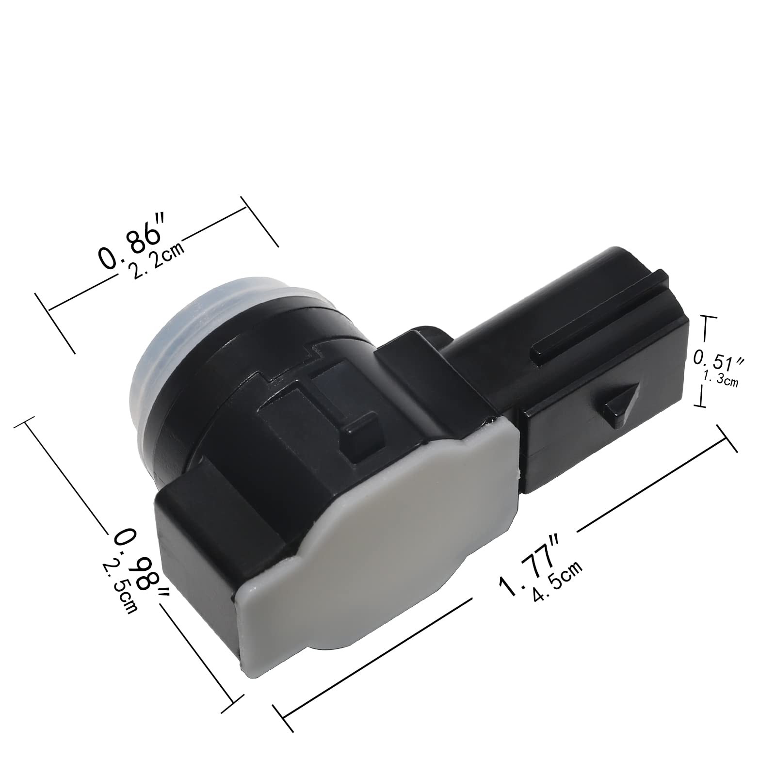 MANATEE 23428268 Front Rear Bumper PDC Parking Aid Sensor for Cadillac Black