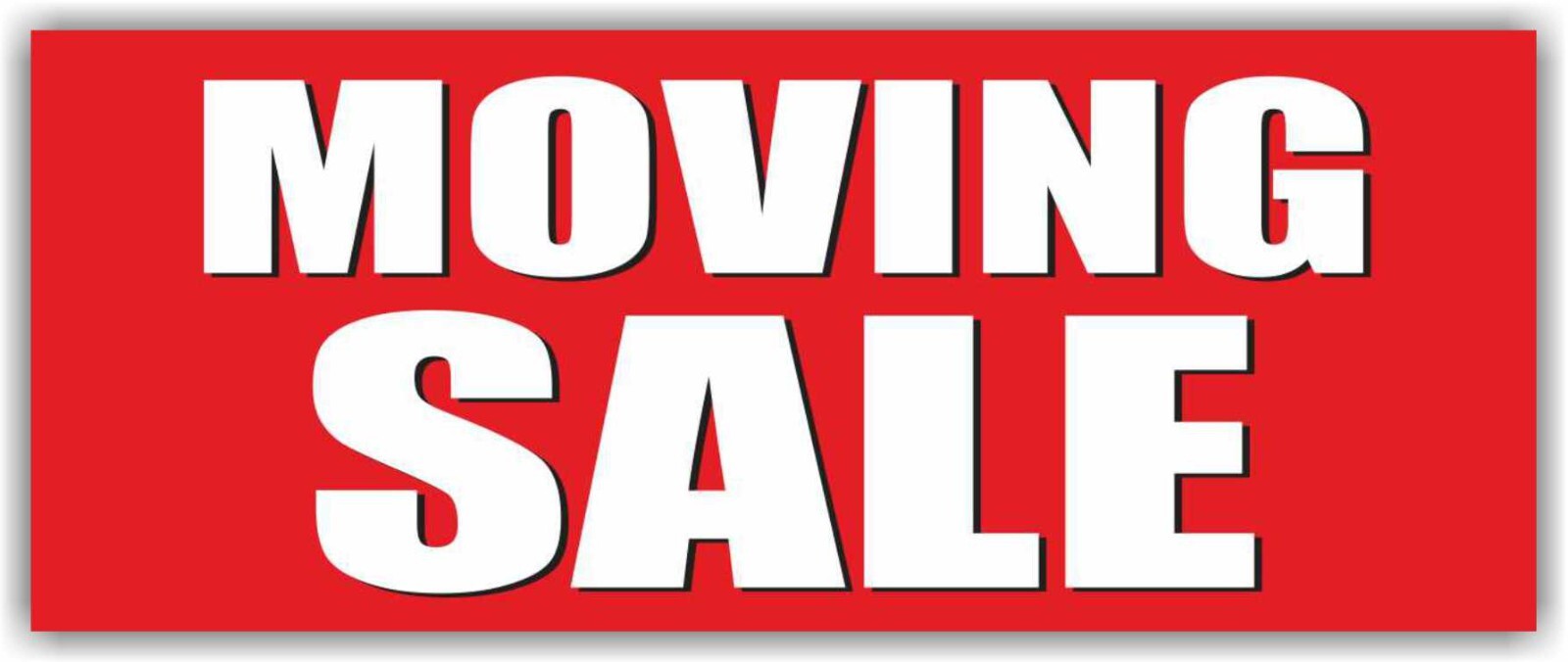 MOVING SALE Advertising Banner Vinyl Mesh Sign Discount сlearance Store Shop