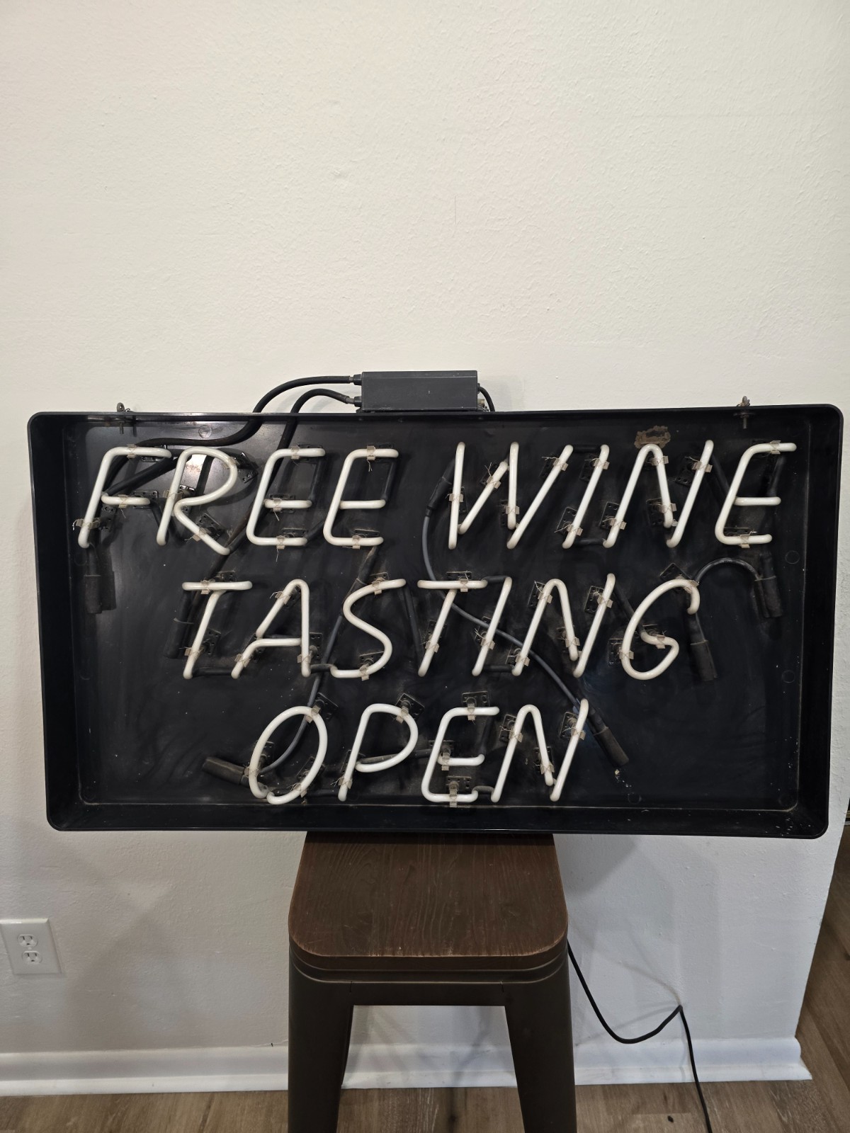 Neonex Millennium Me-120 Series, Free Wine Tasting Open Sign, TESTED, #006