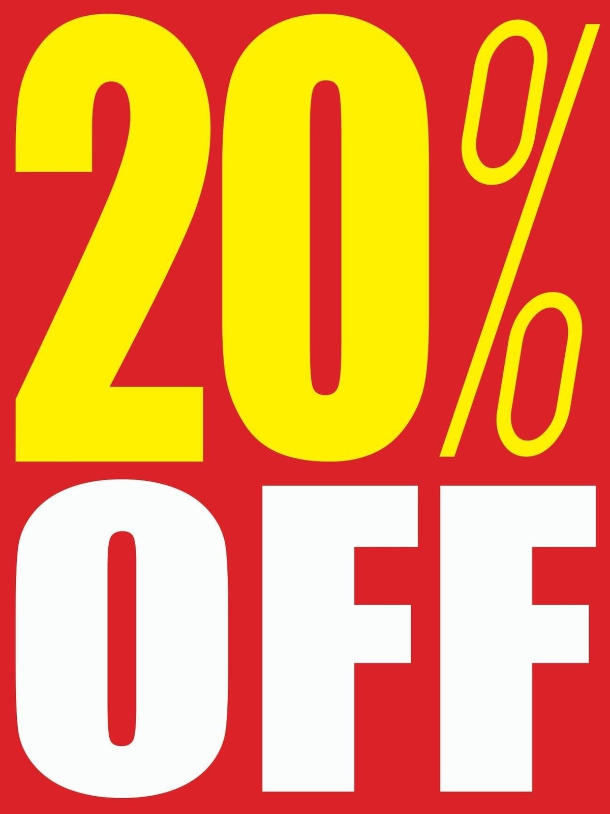 20% OFF | Full Color Vertical Vinyl Display Banner with Grommets