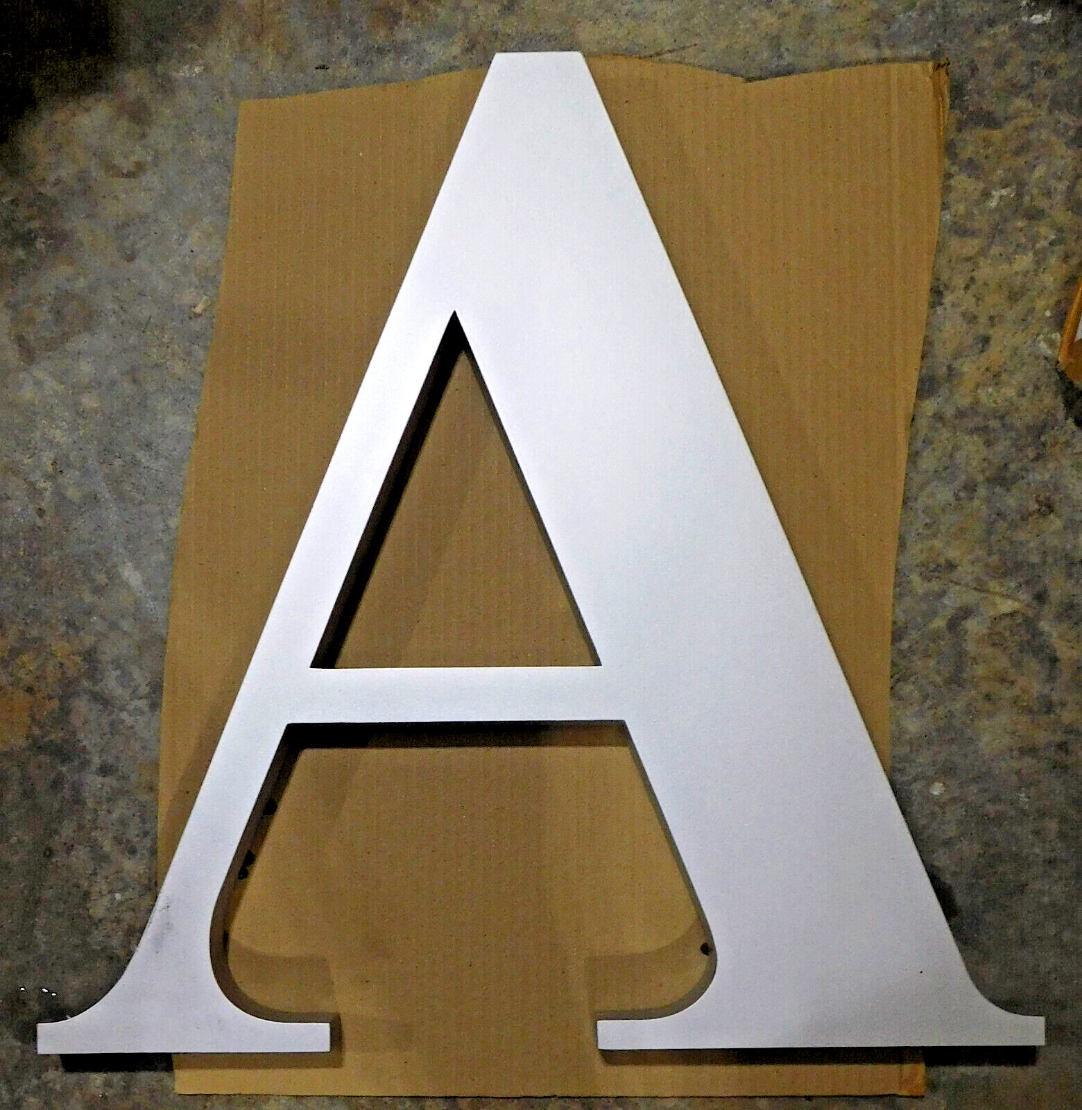 Gemini Inc 24&Prime; inches Cast Aluminum Times Bold Commercial Letters Variations!