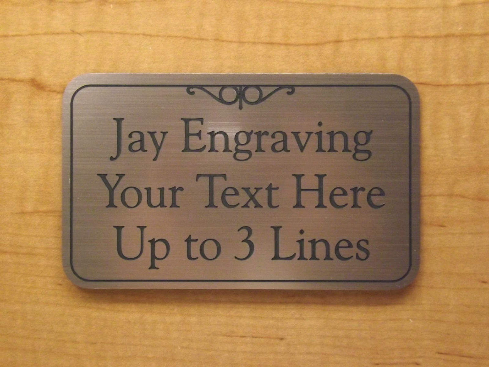Custom Engraved 3&Prime;x5&Prime; Office Suite Wall or Door Sign  Plaque Plate Placard