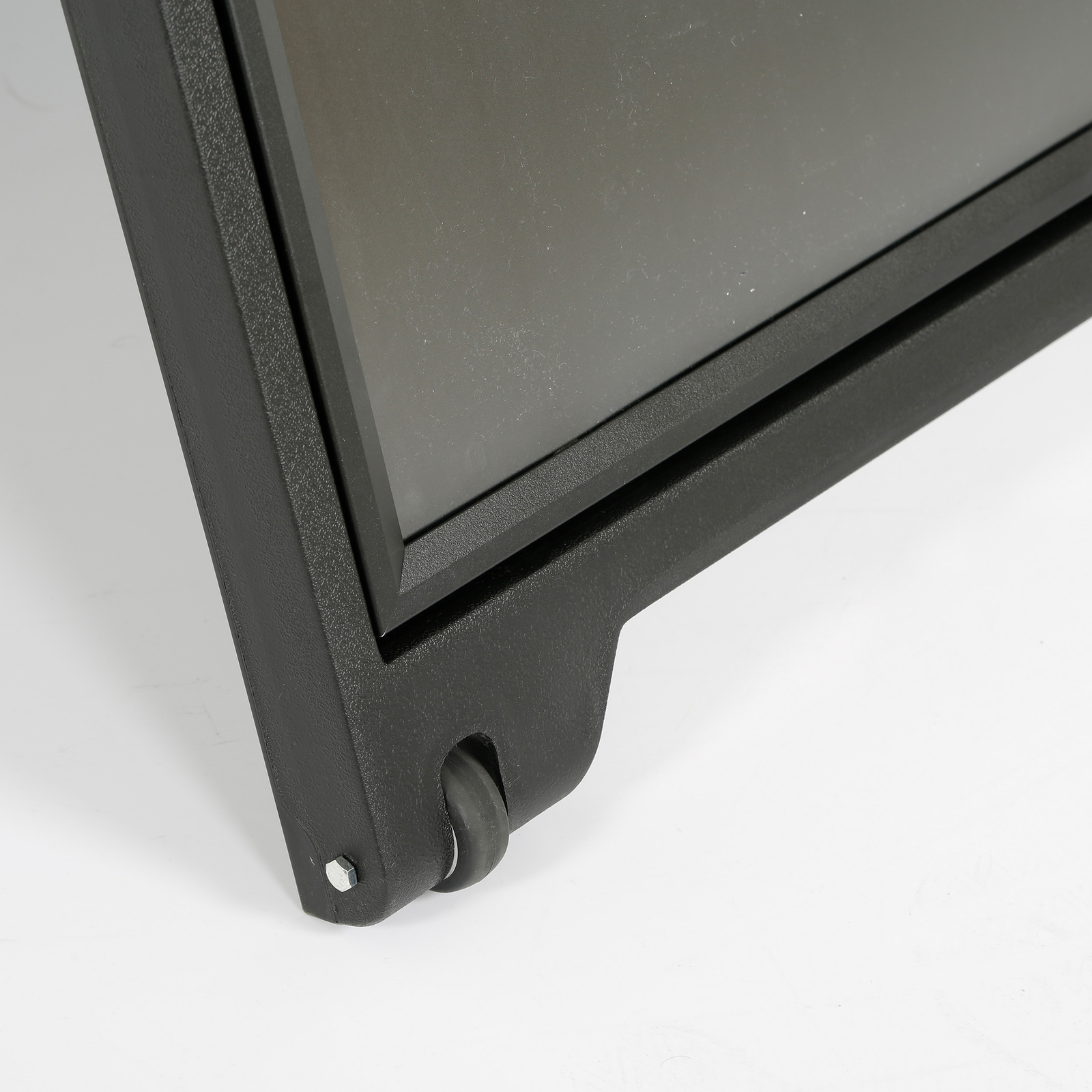 Street SignPro A-Frame Sidewalk 24×36&Prime; Folding Portable Display Black (Lot of 2)