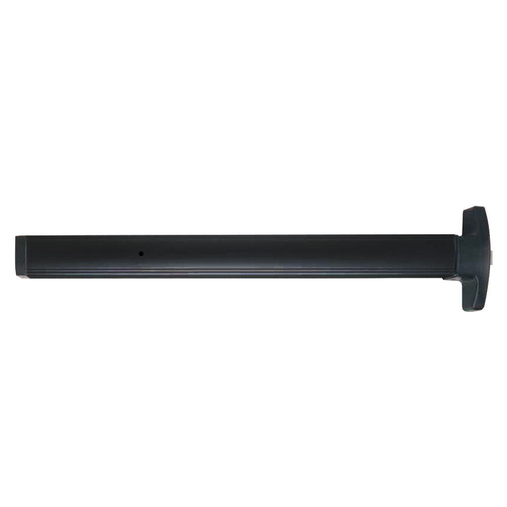 Narrow Stile Rim Exit, 36&Prime; Device, Non-Handed, Prepped for Exterior Key Cylinde