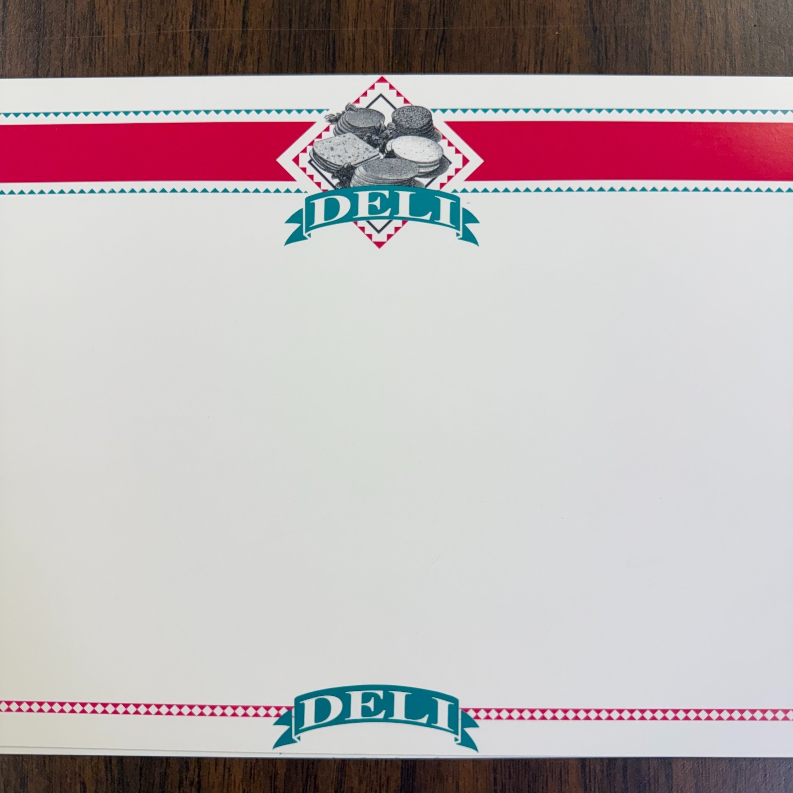 Deli Price Signs Shelf Card Price Cards 11&Prime;W x7&Prime;H-50pcs- C- stores, Farmers Mkt