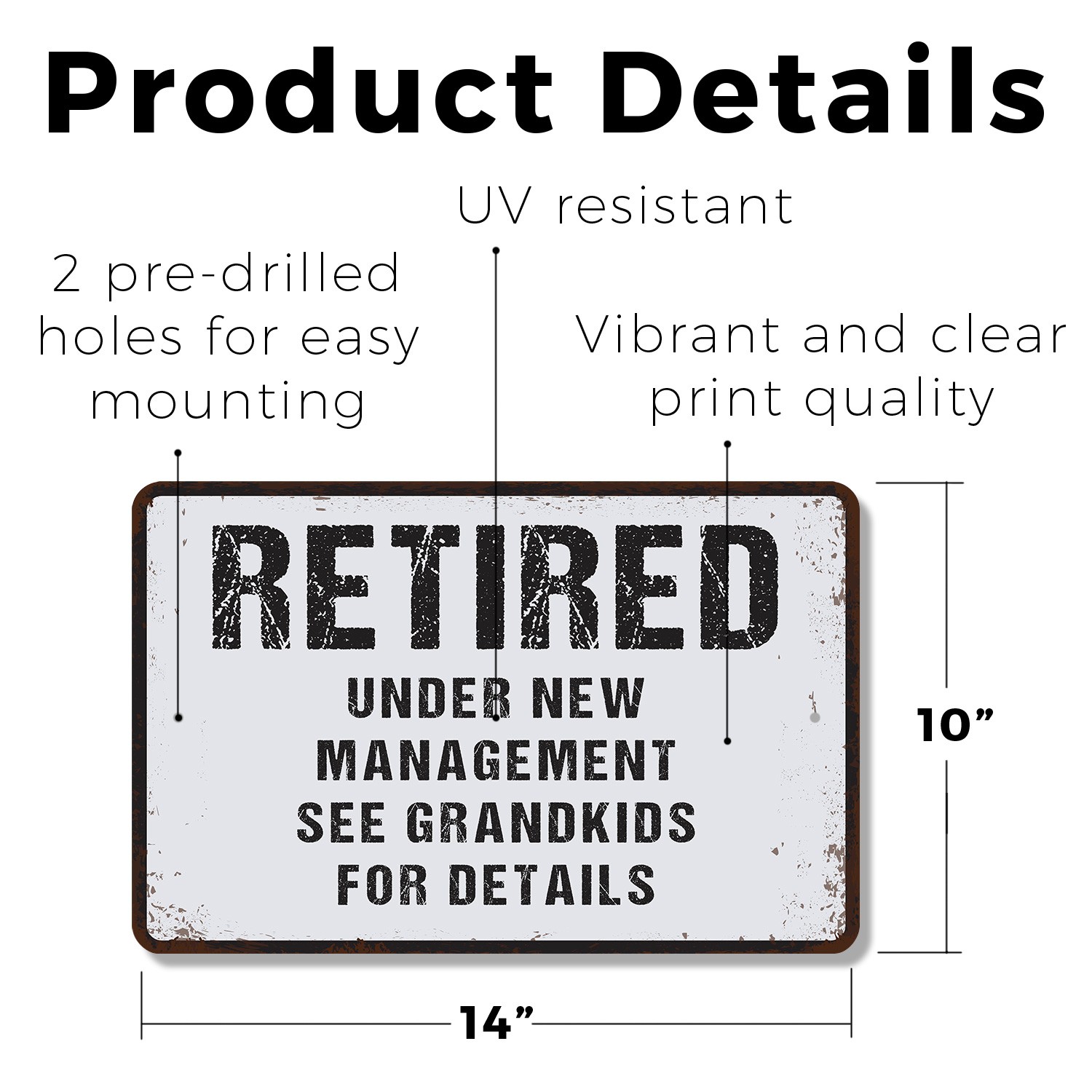 Retired Under New Management See Grandkids For Details Sign Schedule Set By