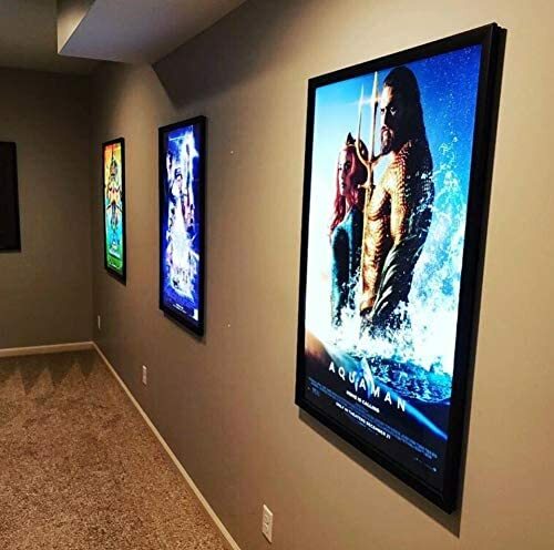 16&Prime;x20&Prime; LED Backlit Movie Poster Art Picture Frame Light Box Advertising Display