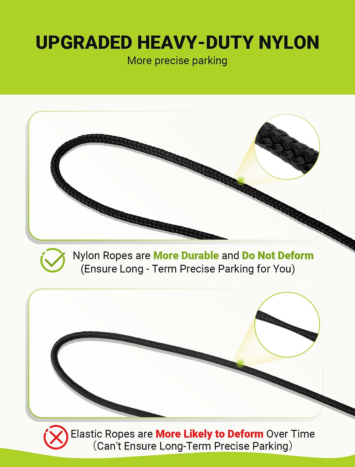 SARDVISA 2-Packs Tennis Ball Garage Parking Aid 2 Packs, fluorescent yellow
