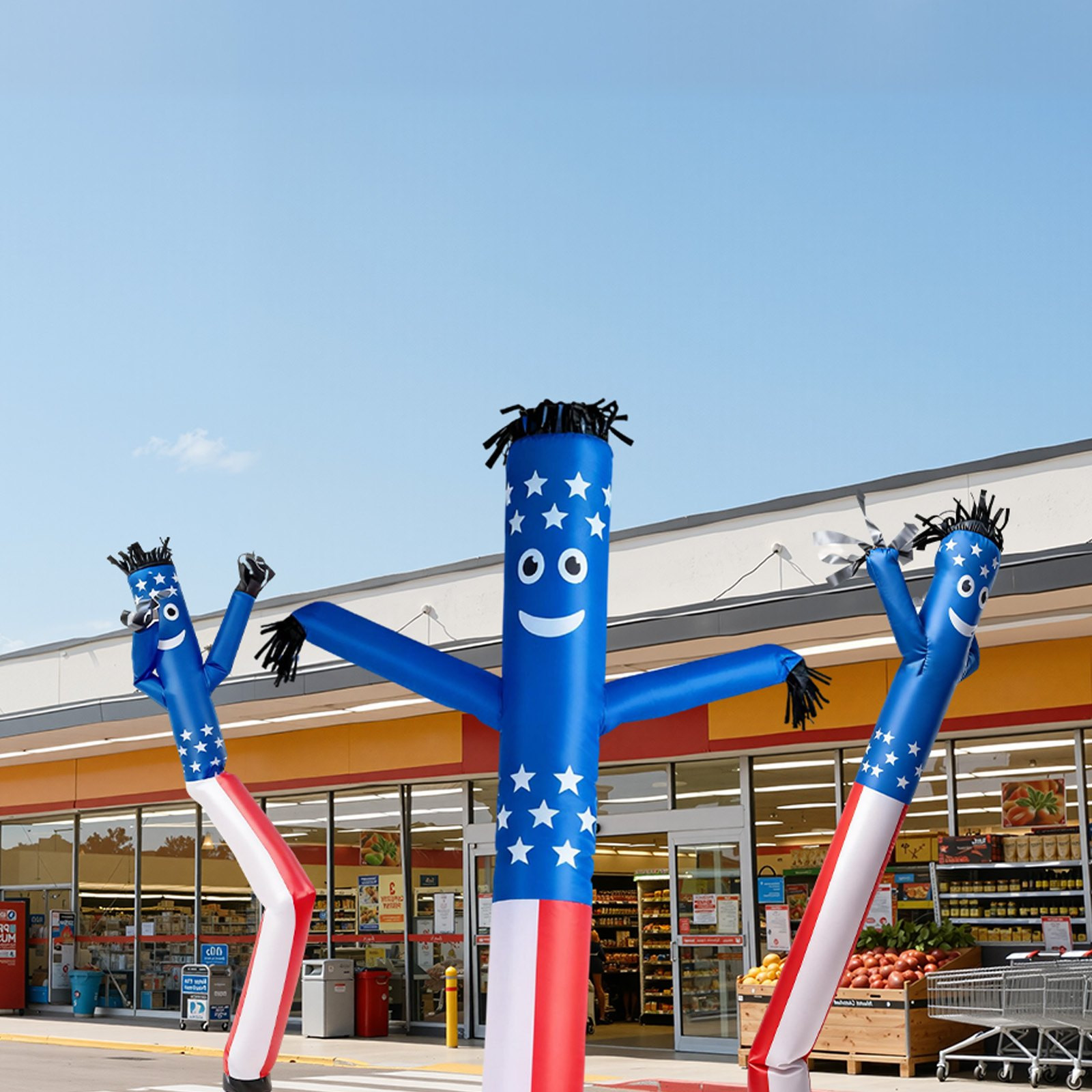 20ft Inflatable Tube Man Wacky Waving Air Dancer Advertising (No Blower)