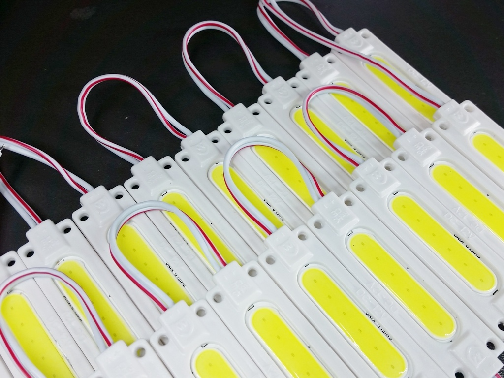 12V White LED Module Light Adhesive Tape Store Backlight Letter Sign Lightbox