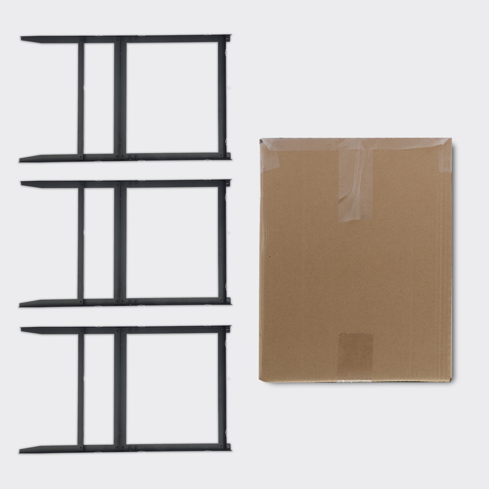 3pcs Yard Sign Frames,Iron Outdoor Advertising Sign Holder,103*61cm Sign Stand