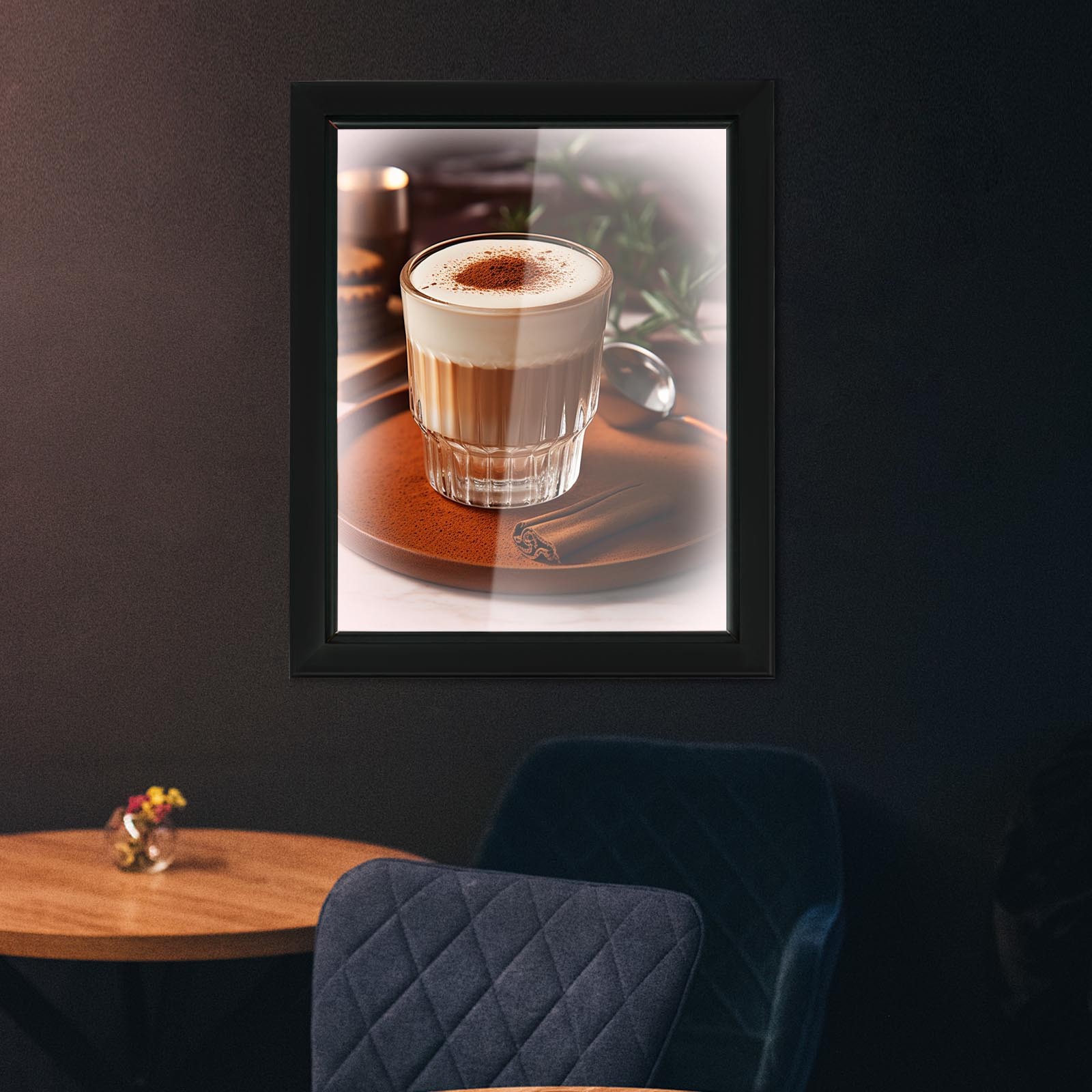 LED Light Box Movie Poster Frame Display Advertising Picture Black Frame